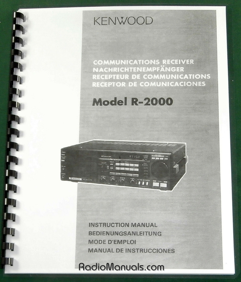 Kenwood R-2000 Instruction Manual